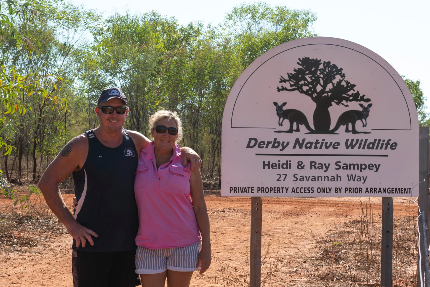 Heidi and Ray Owners of Derby Native Wildlife