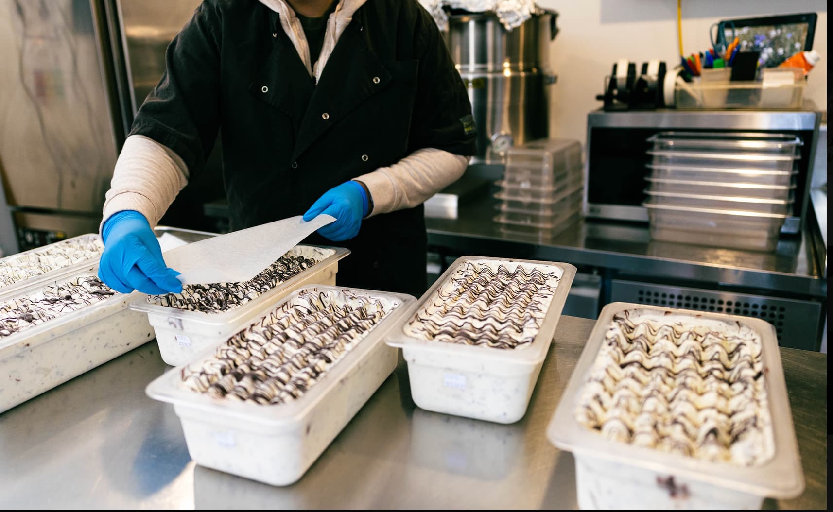 Battery Storage powering Oh My Gelato Business