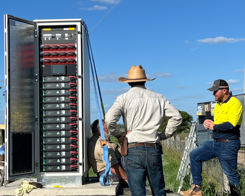 PowerPlus Team on site with installed Escape20